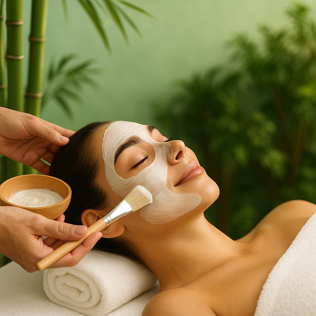 Deep pore cleansing facial at Vancouver Green Spa in downtown Vancouver