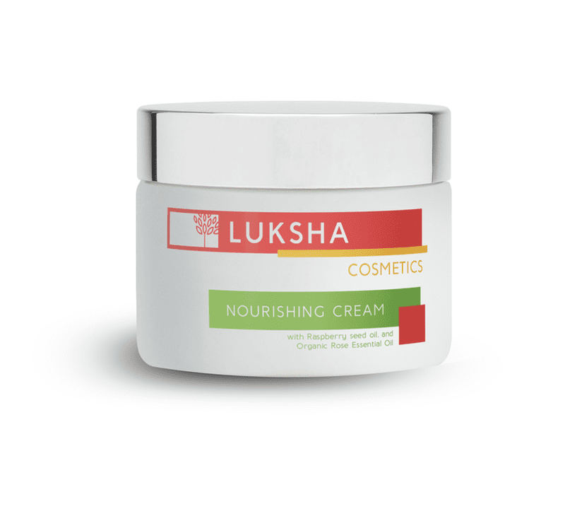 Nourishing Cream with Raspberry seed oil, and Organic Rose Otto Oil Nourishing Cream with Raspberry seed oil, and Organic Rose Otto Oil
